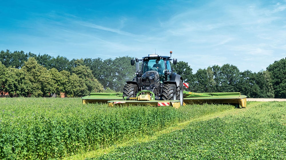 Krone-KRONE_EasyCut_B_950_Collect_Einsatzaufnahme